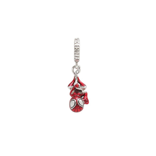 パンドラ PANDORA Marvel Hanging Spider-Man Dangle Charm ブレスレットチャーム 792323C01 レディース レッド